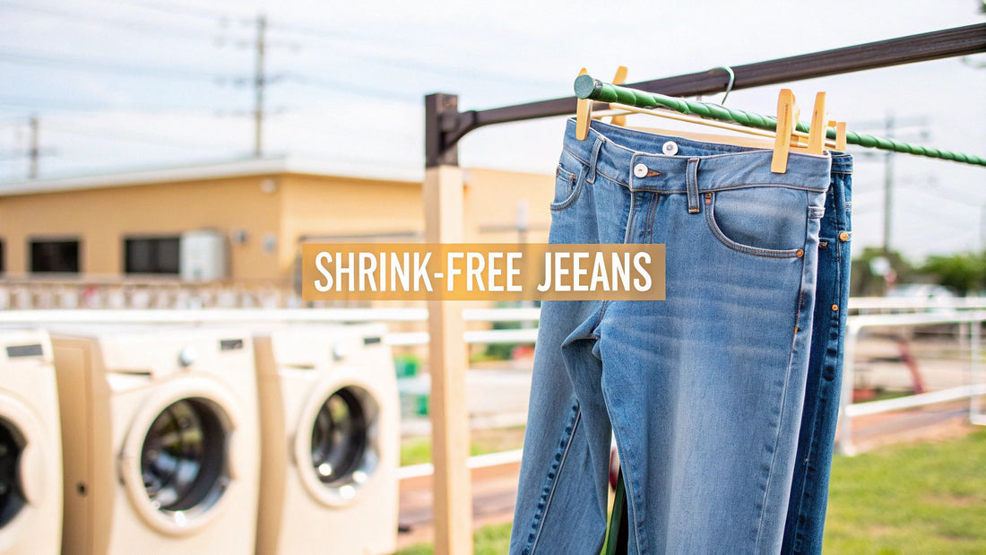 How to Prevent Jeans from Shrinking: Easy Tips & Tricks