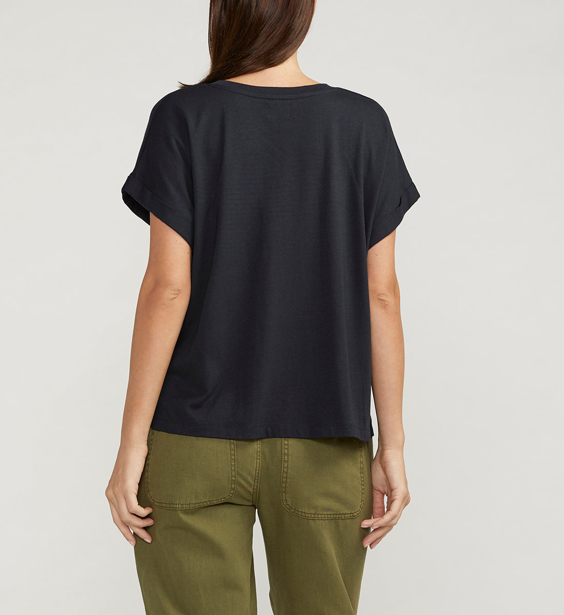 WOMEN DRAPEY LUXE TEE