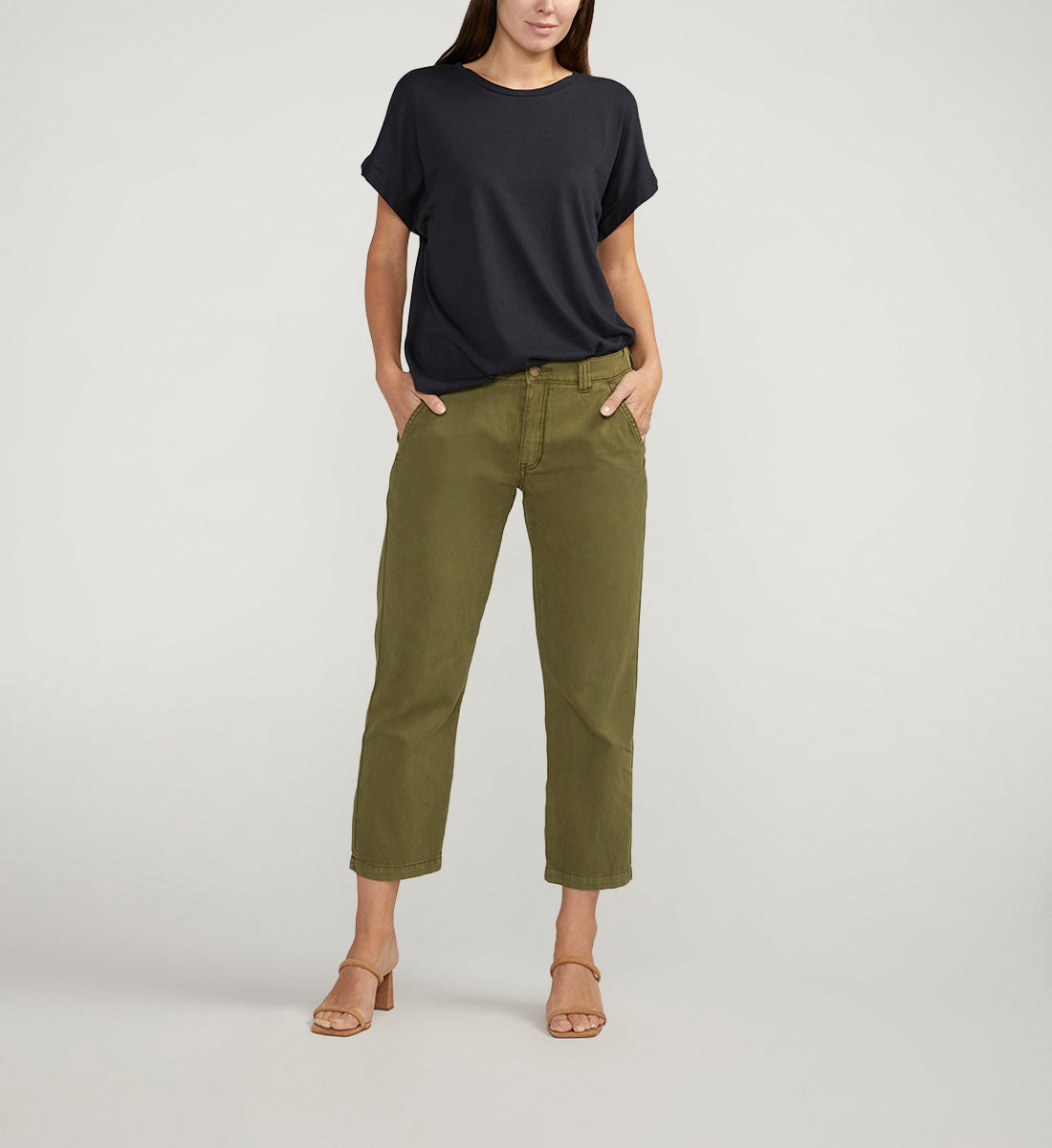 WOMEN DRAPEY LUXE TEE