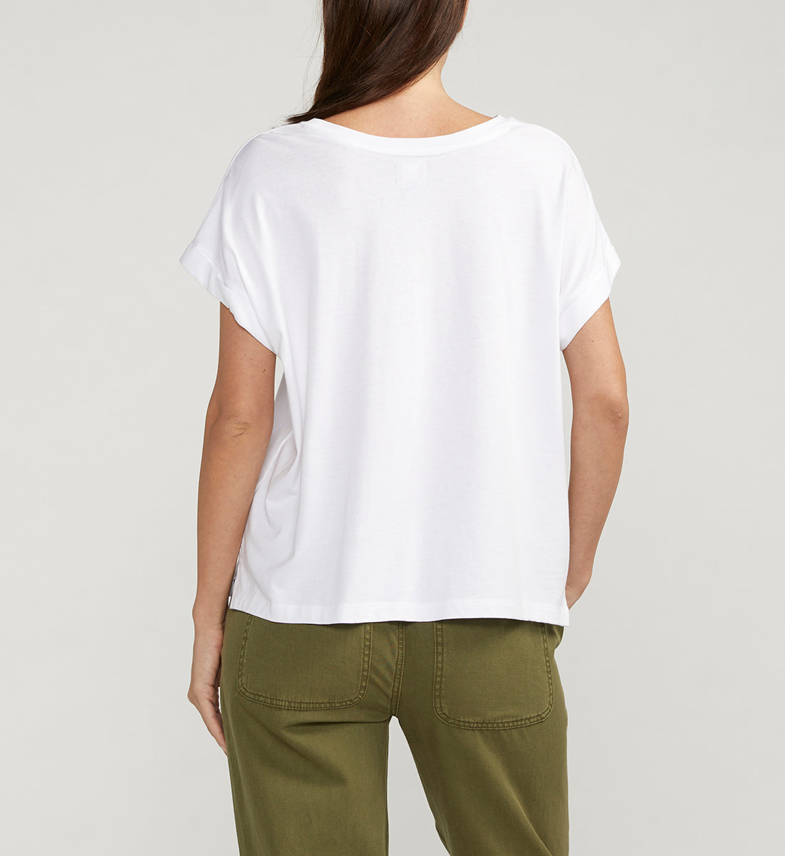 WOMEN DRAPEY LUXE TEE