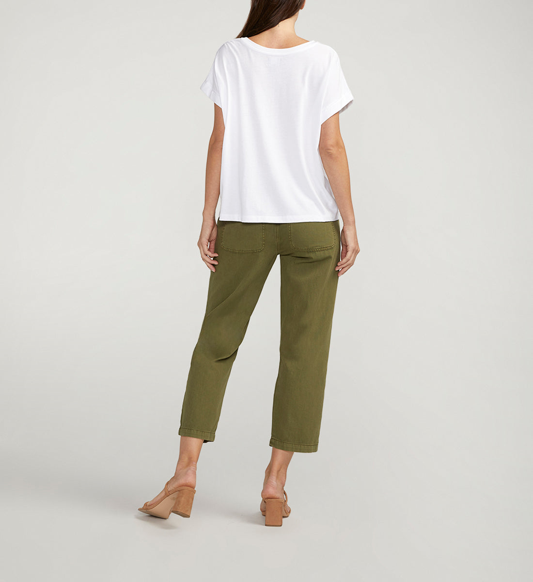 WOMEN DRAPEY LUXE TEE