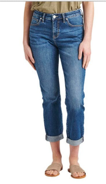 Carter Mid Rise Girlfriend Jeans Plus Size