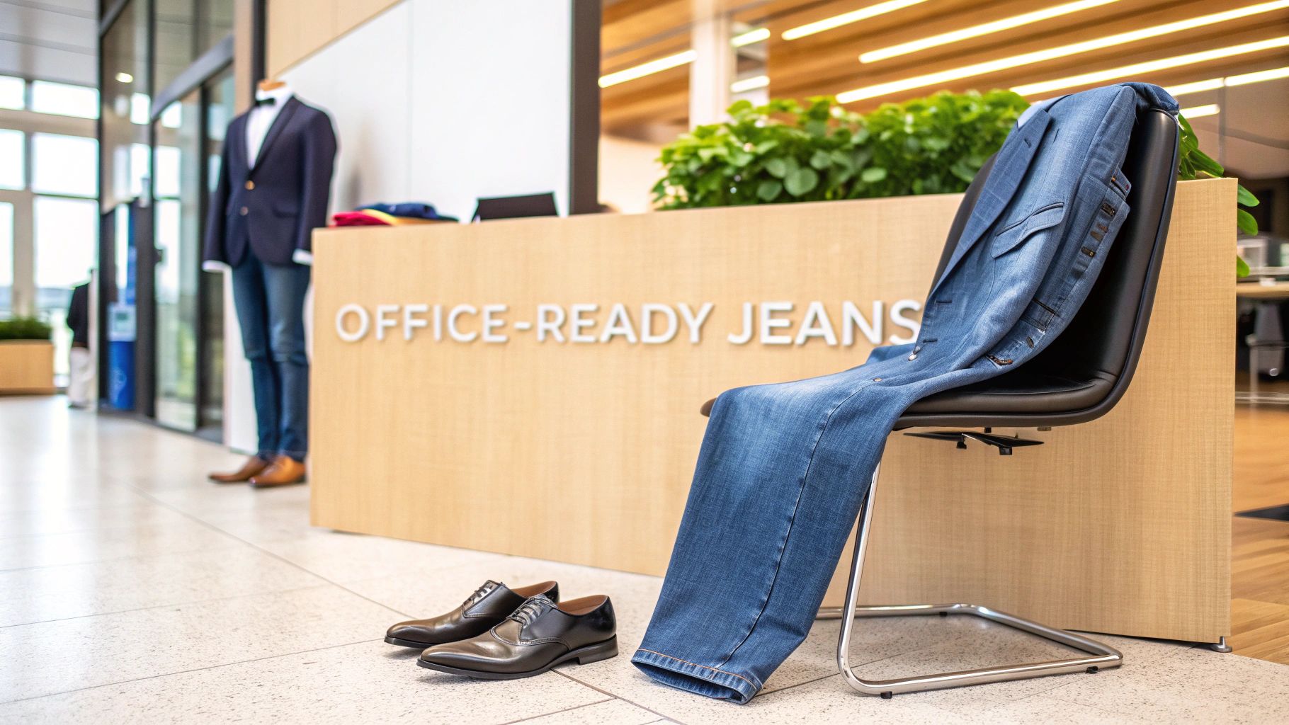 A Guide to Work Appropriate Jeans for the Office