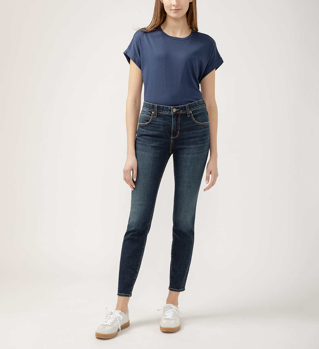 Cecilia Mid Rise Skinny Pants