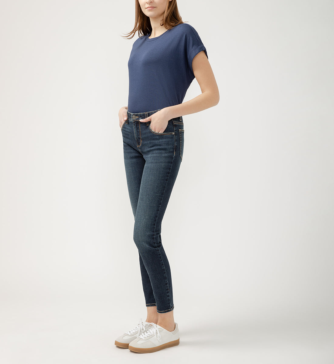 Cecilia Mid Rise Skinny Pants