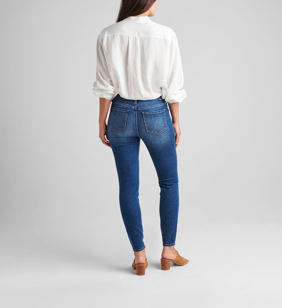 Cecilia Mid Rise Skinny Jeans