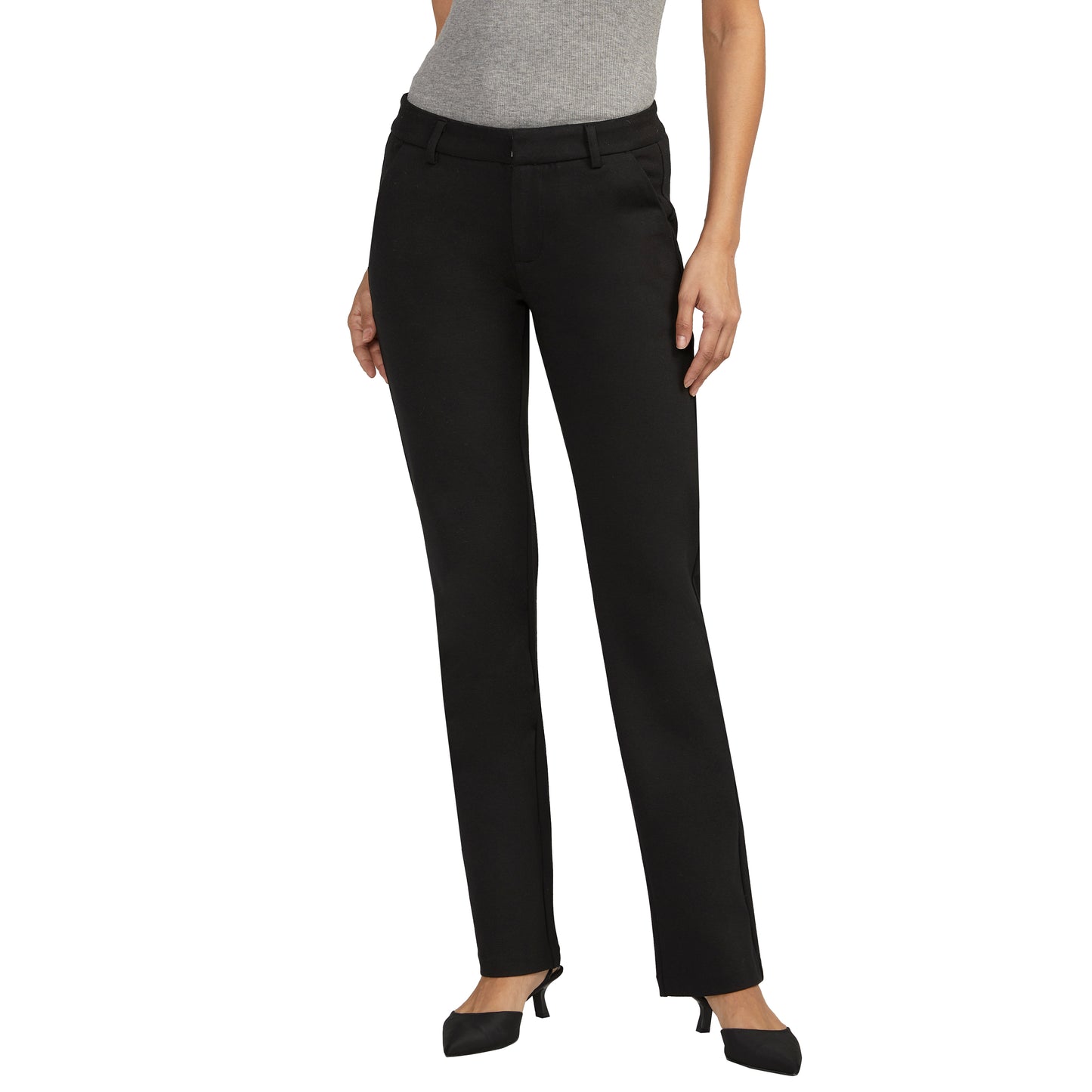 Alayne Mid Rise Trouser Ponte Pant