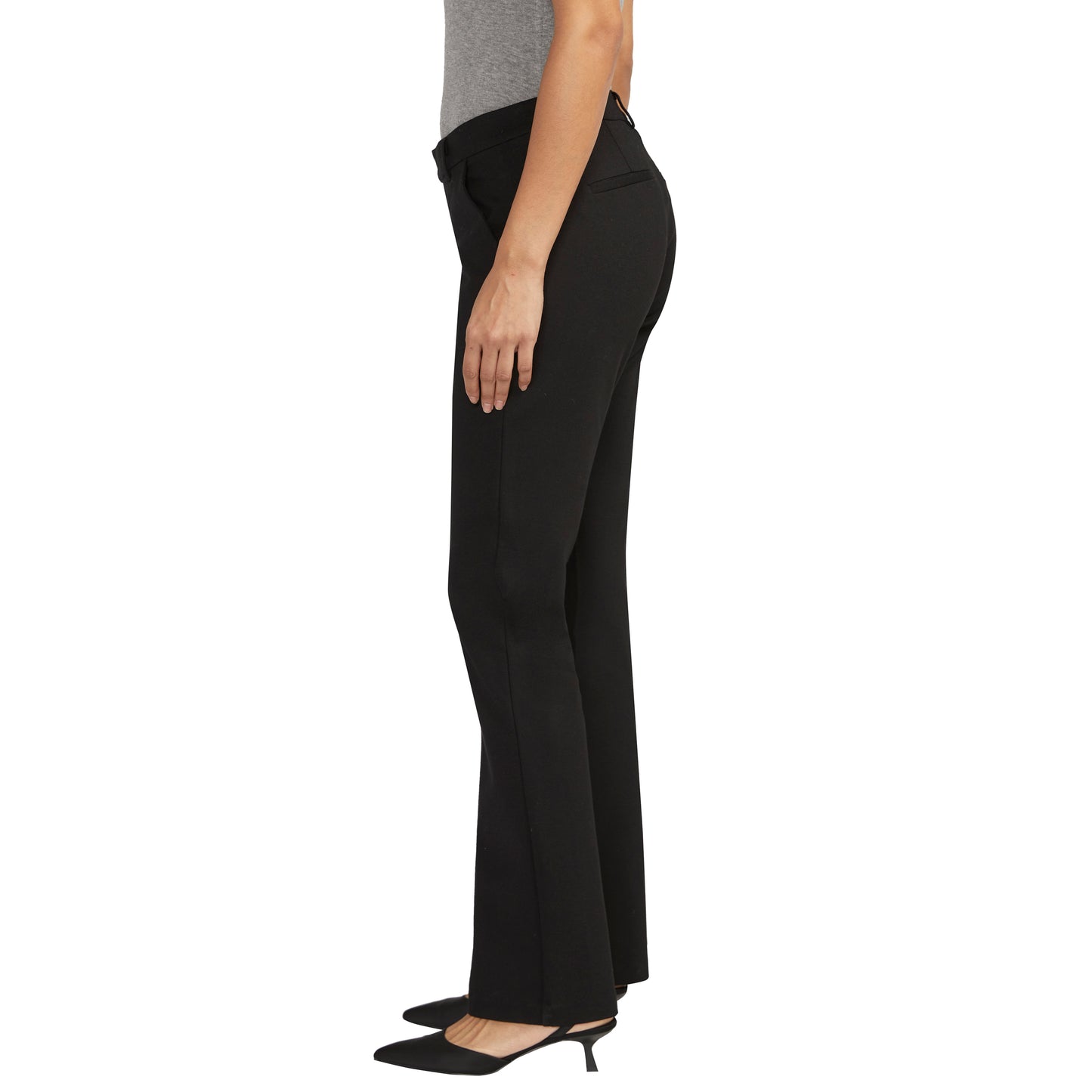 Alayne Mid Rise Trouser Ponte Pant