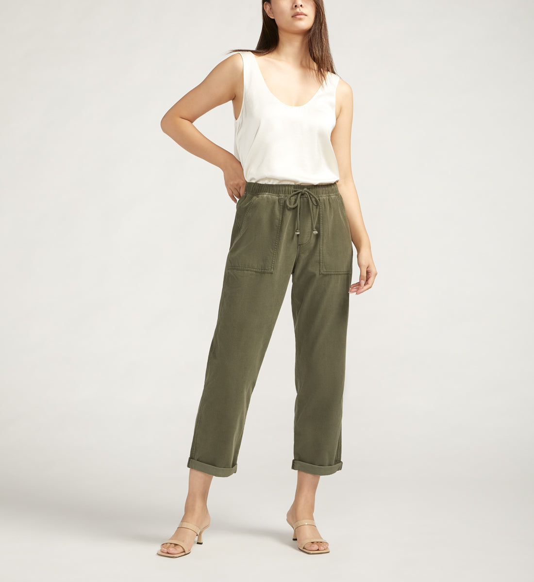 Relaxed Drawstring Pants