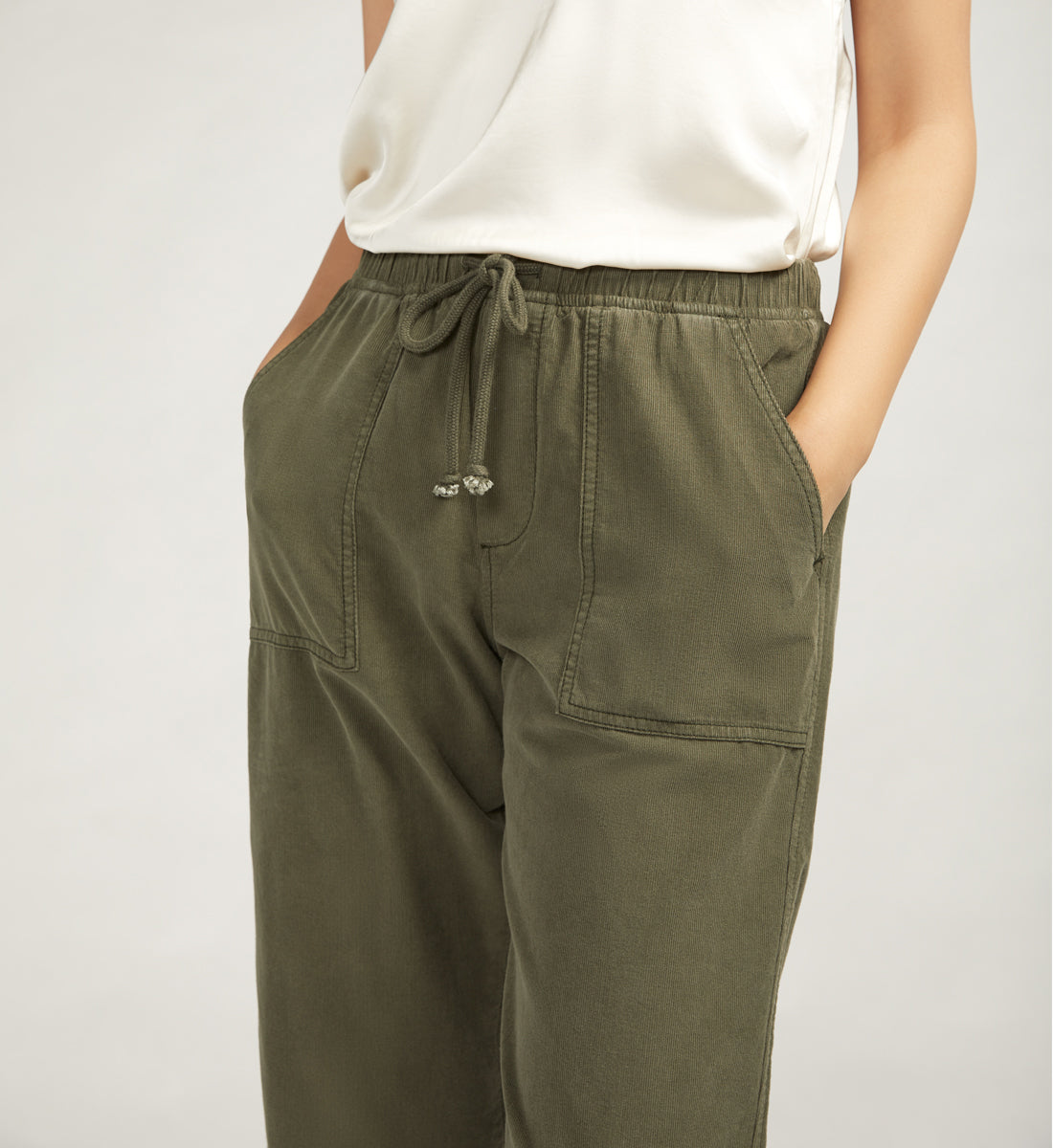Relaxed Drawstring Pants