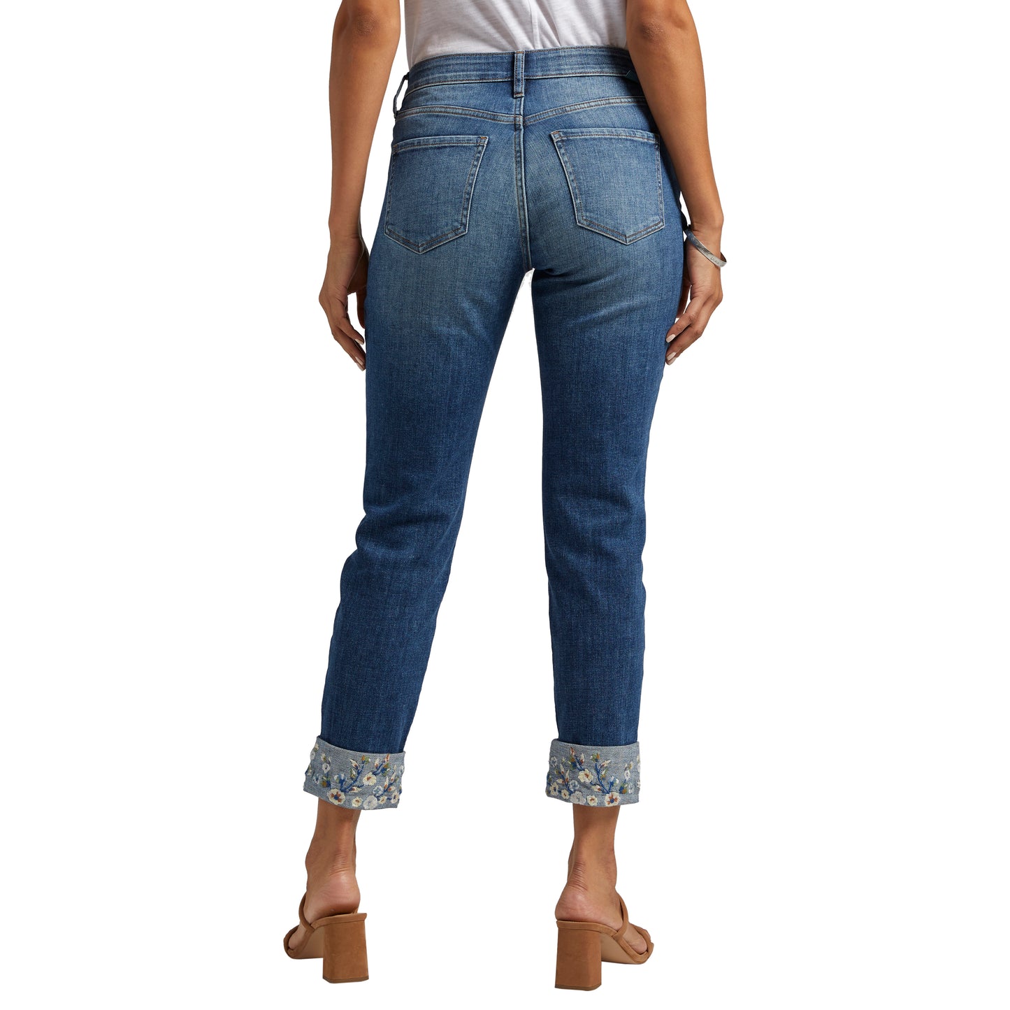 Carter Mid Rise Girlfriend Jeans