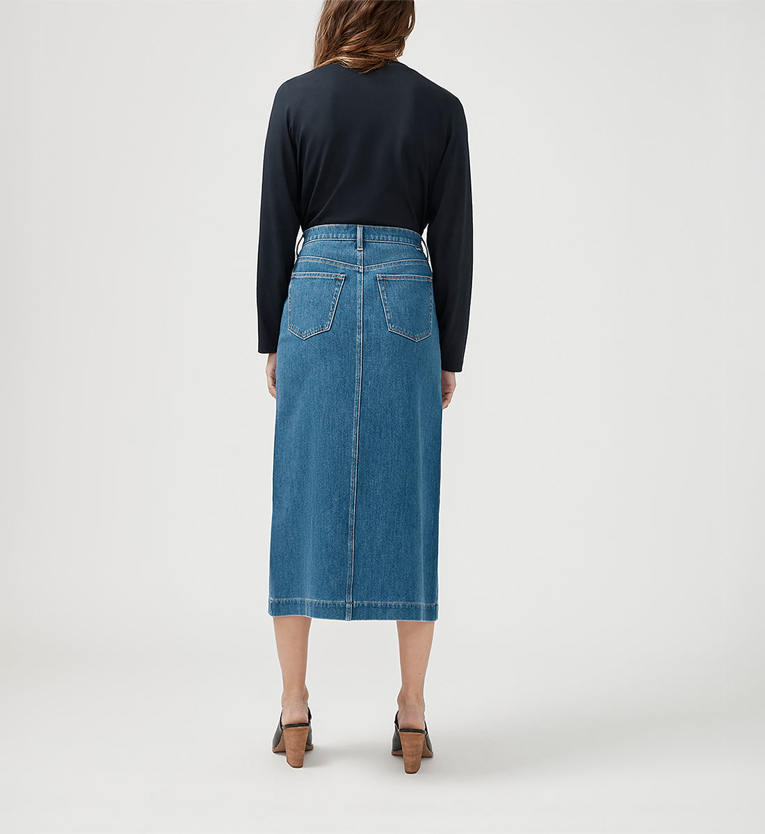 Bailey Midi Denim Skirt