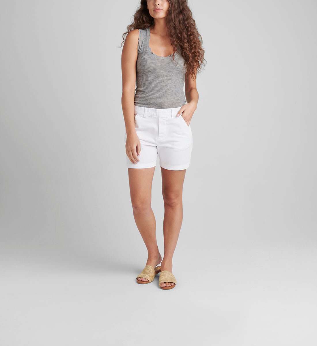 Maddie Mid Rise 5" Pull-On Short