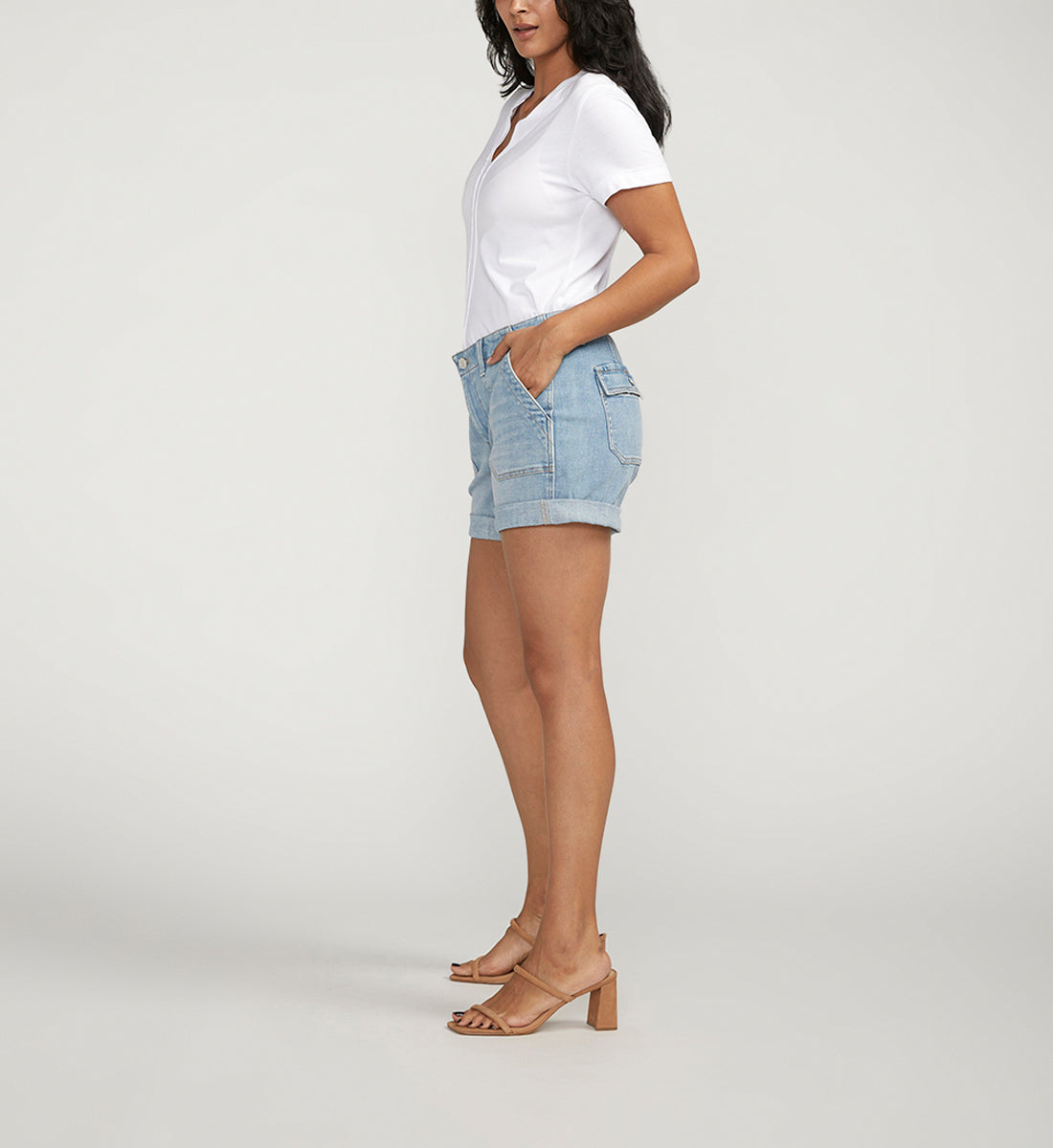Alex Mid Rise Boyfriend Shorts