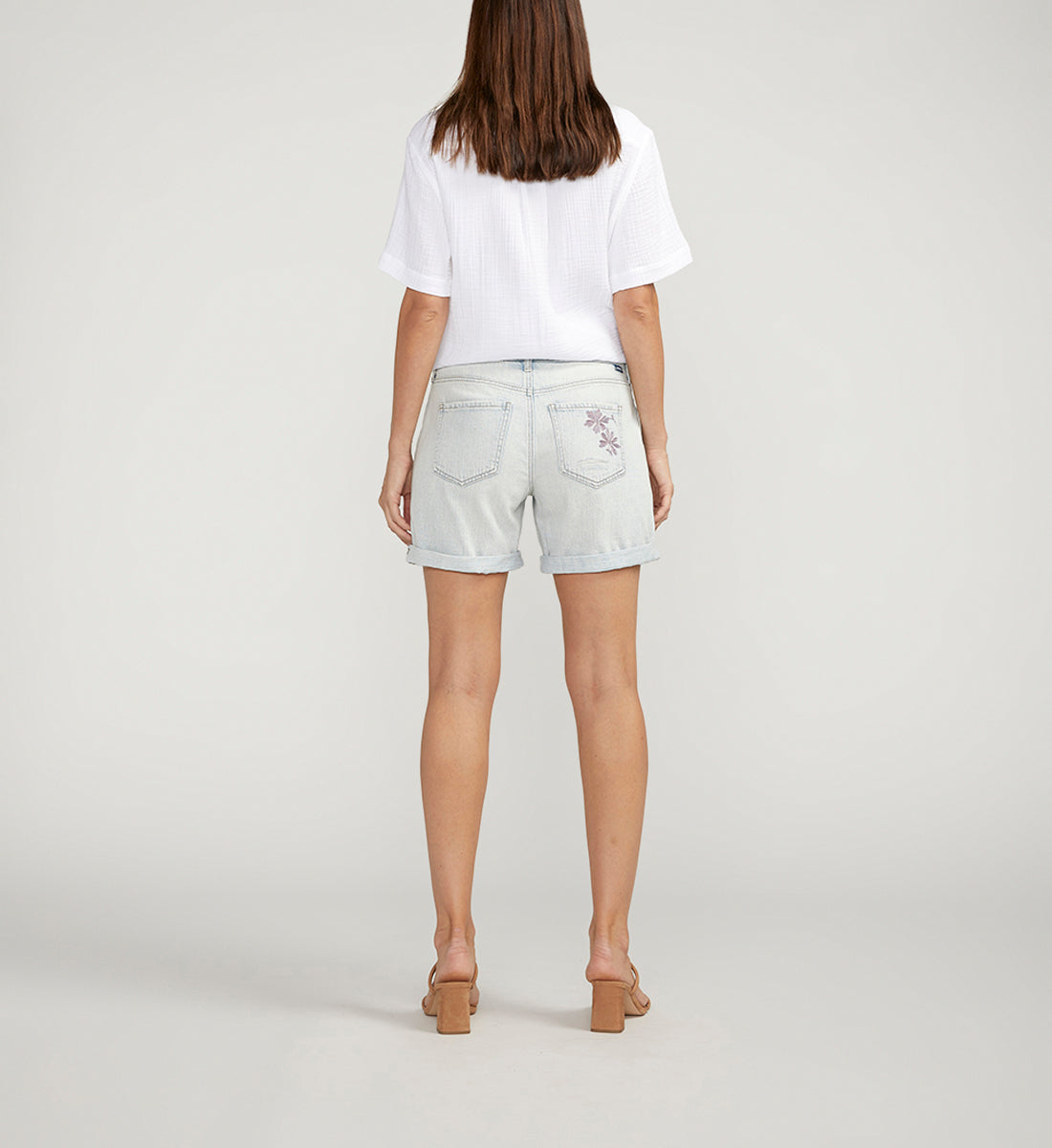 Alex Mid Rise Boyfriend Shorts
