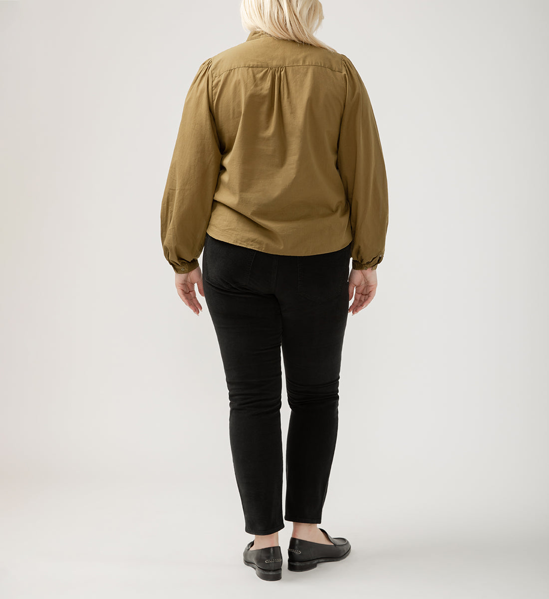 Cassie Mid Rise Slim Straight Leg Jeans Plus Size