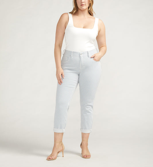 Carter Mid Rise Girlfriend Jeans Plus Size