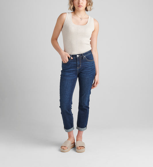 Carter Mid Rise Girlfriend Jeans Petite