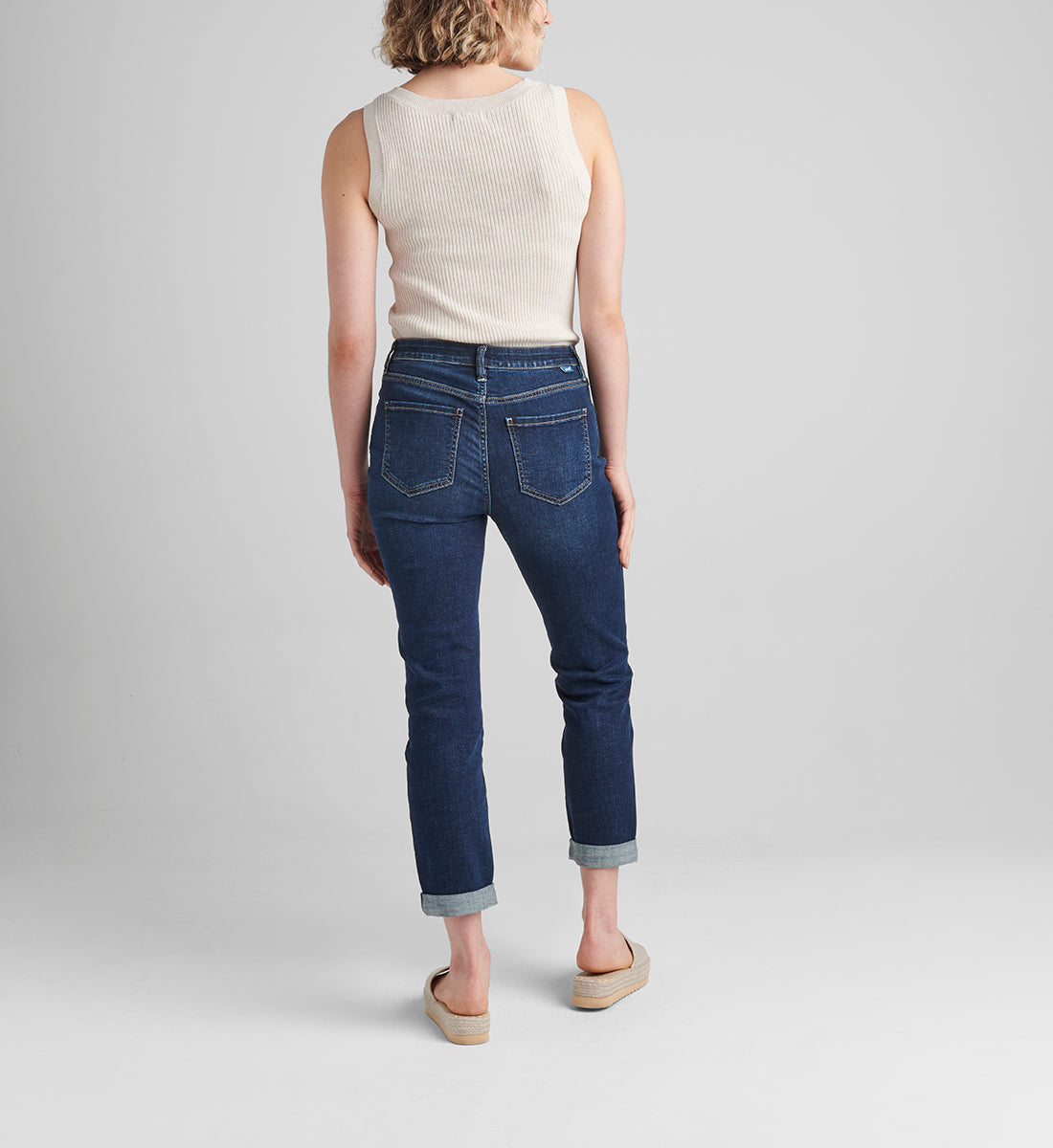 Carter Mid Rise Girlfriend Jeans Petite