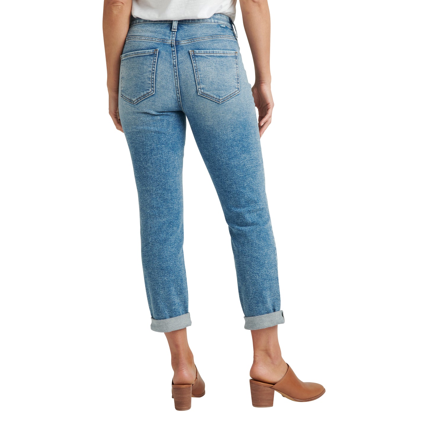 Carter Mid Rise Girlfriend Jeans Petite