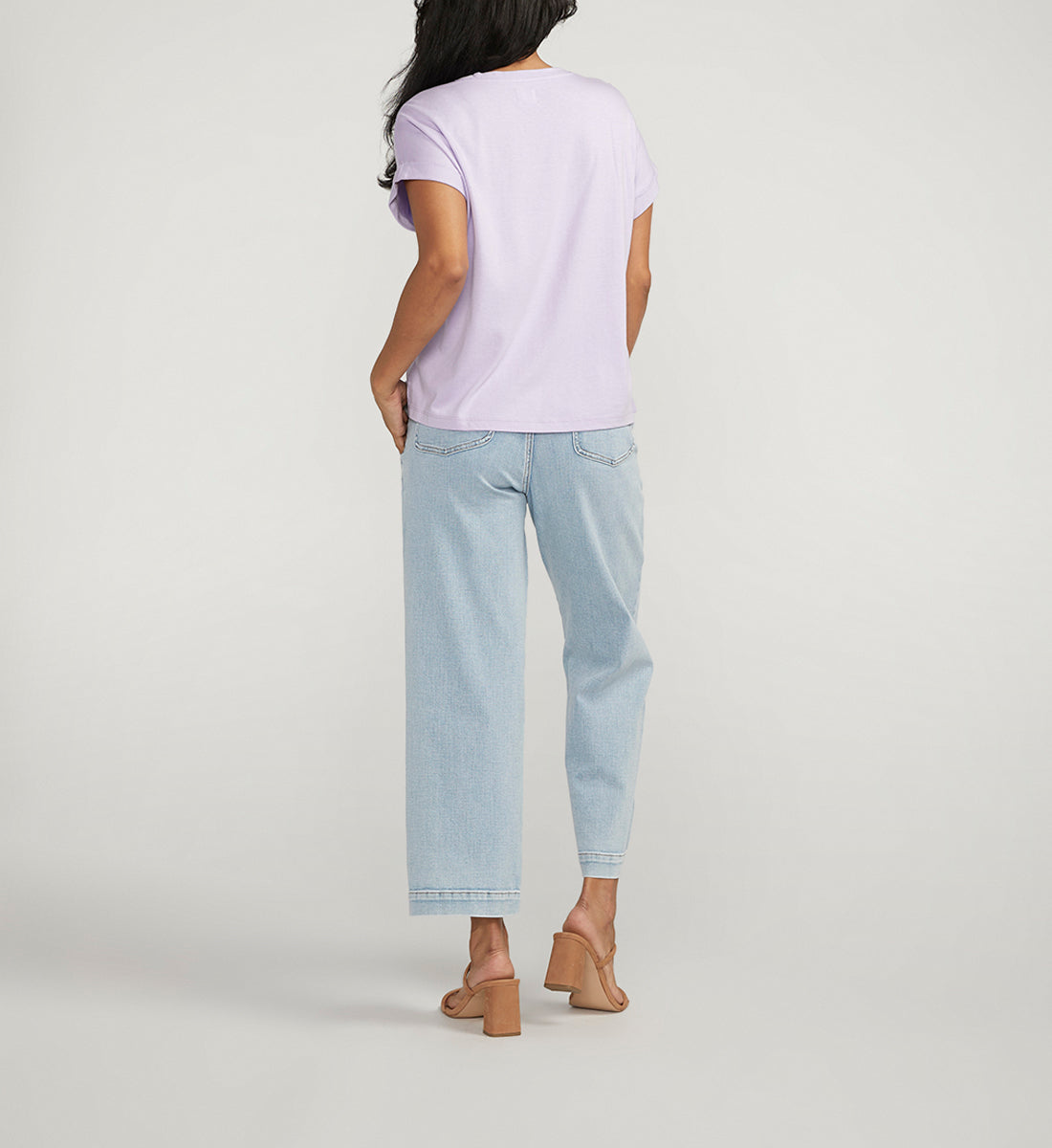 Drapey Luxe Tee Lavender