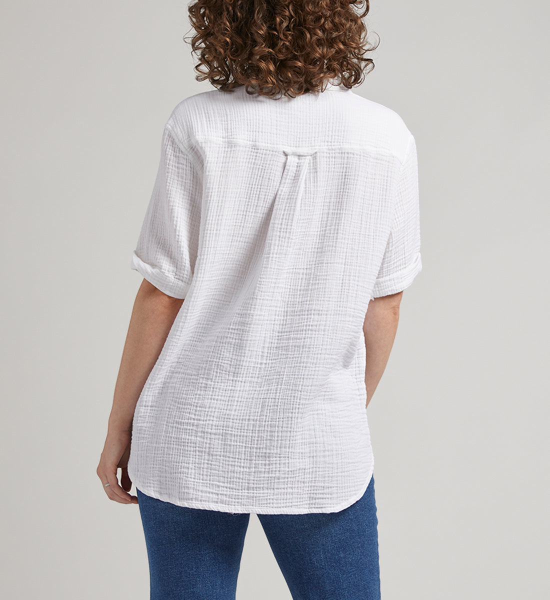 Textured Short-Sleeve Shirt