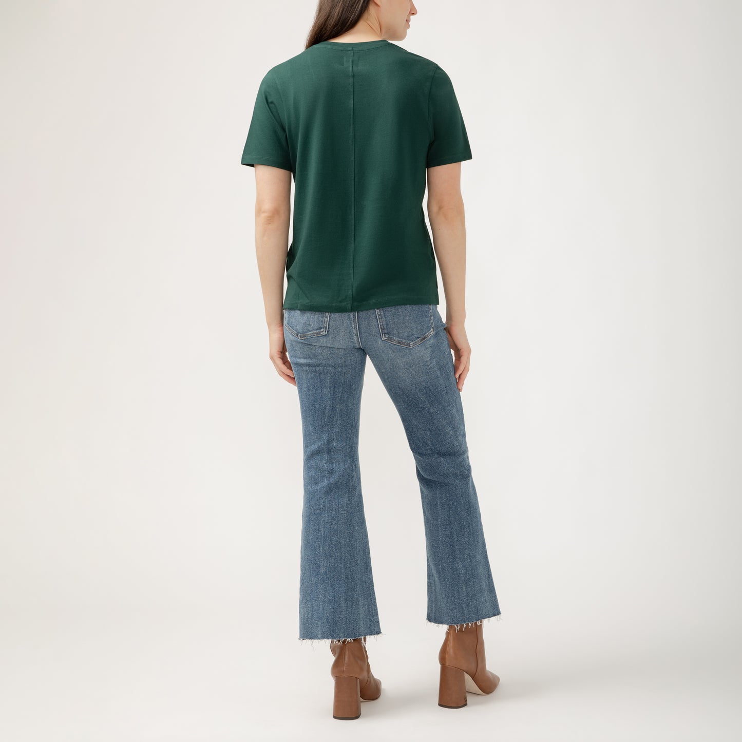 Drapey Luxe V-Neck Tee
