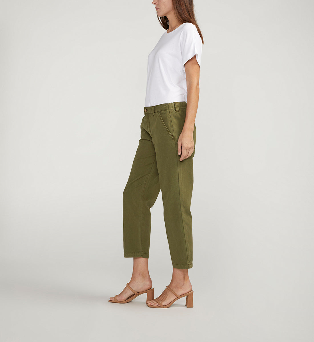 Chino Tailored Cropped Pants