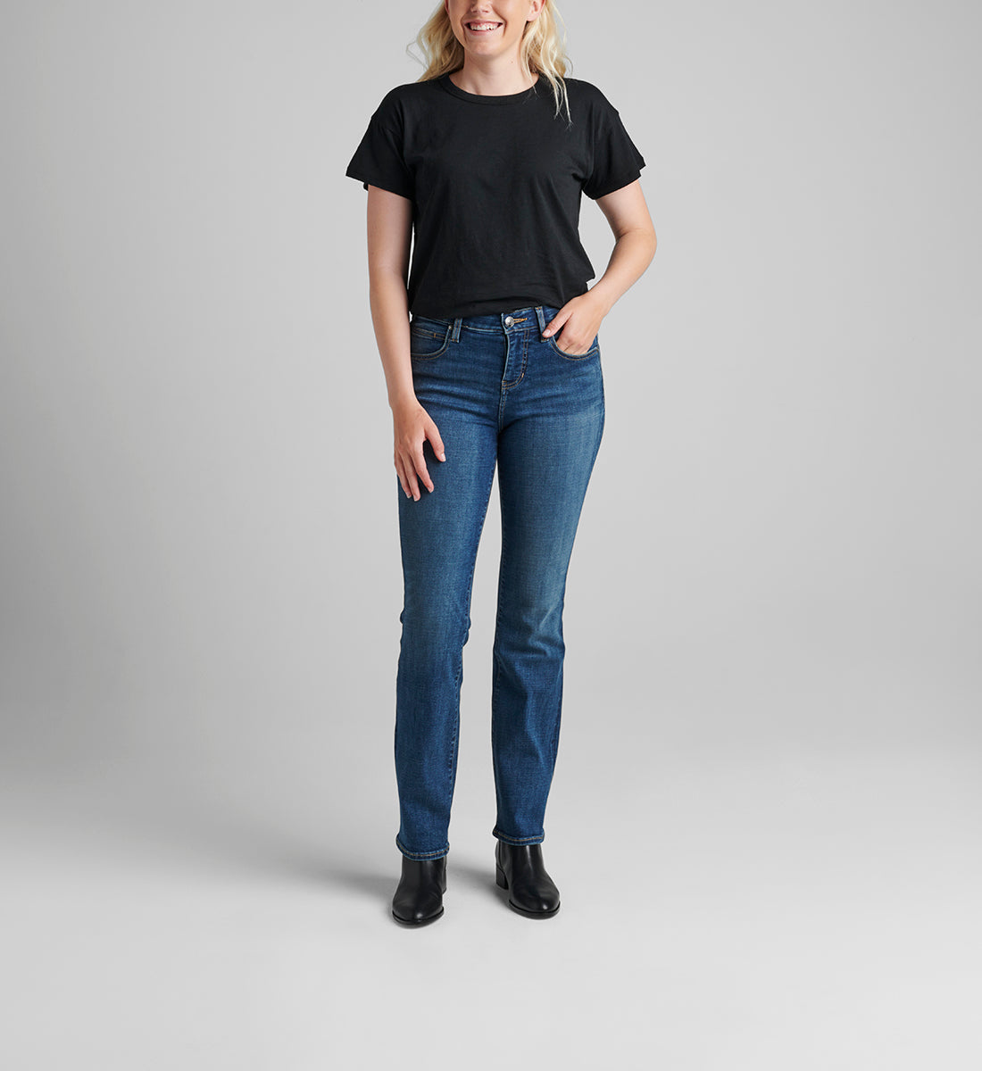 Eloise Mid Rise Bootcut Jeans
