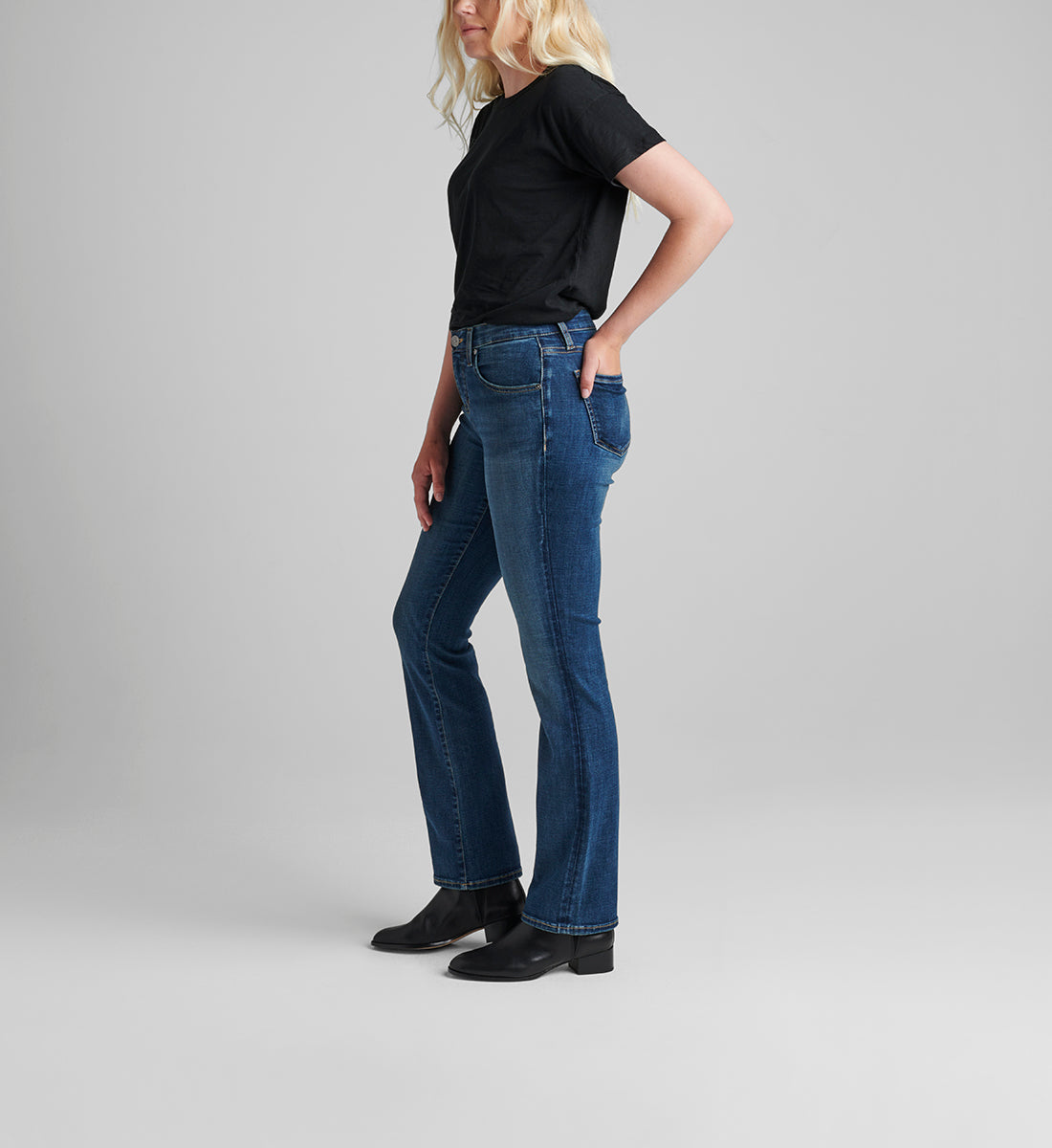 Eloise Mid Rise Bootcut Jeans