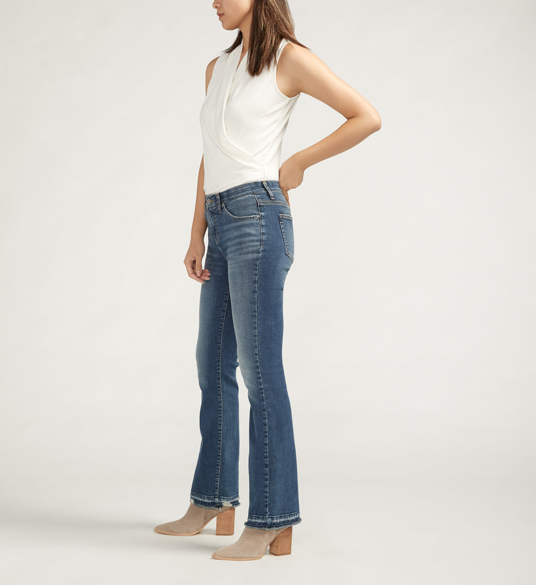 Eloise Mid Rise Bootcut Jeans