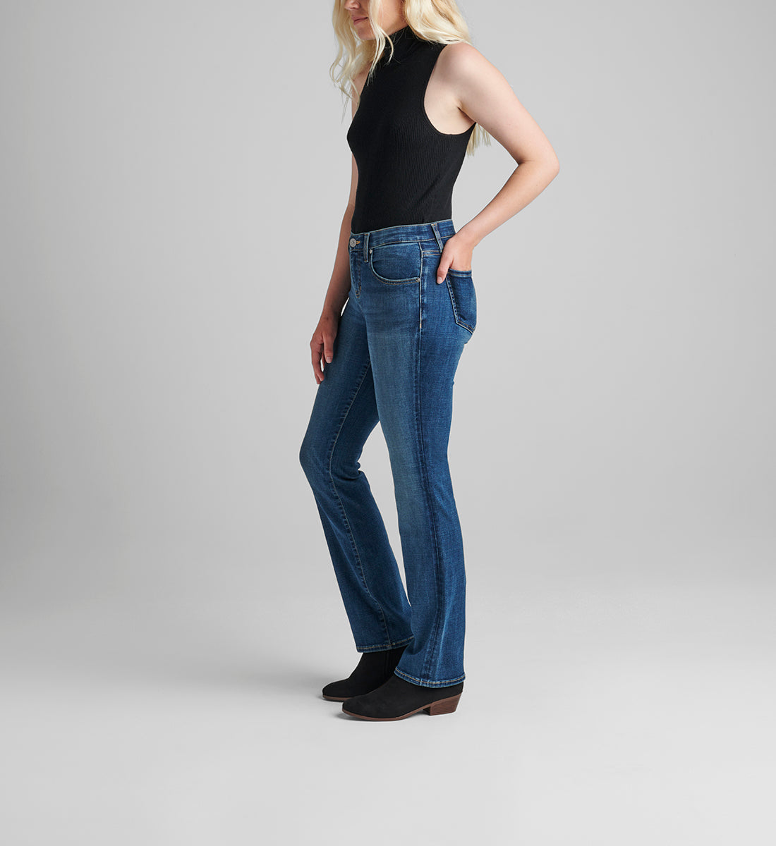 Eloise Mid Rise Bootcut Jeans