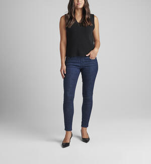Nora Mid Rise Skinny Pull-On Jeans Petite