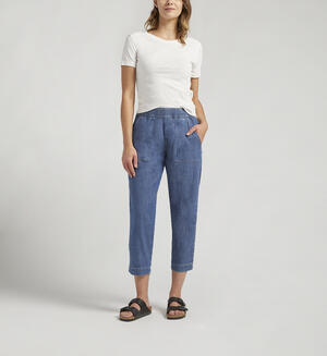 High Rise Tapered Pull-On Pant