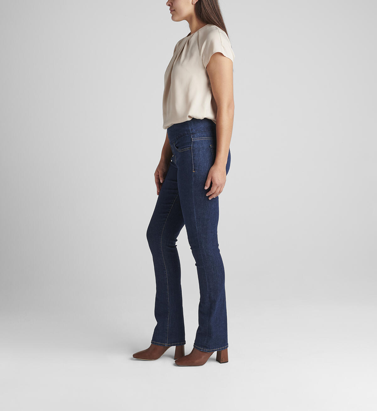 Paley Mid Rise Bootcut Pull-On Jeans, , hi-res image number 2