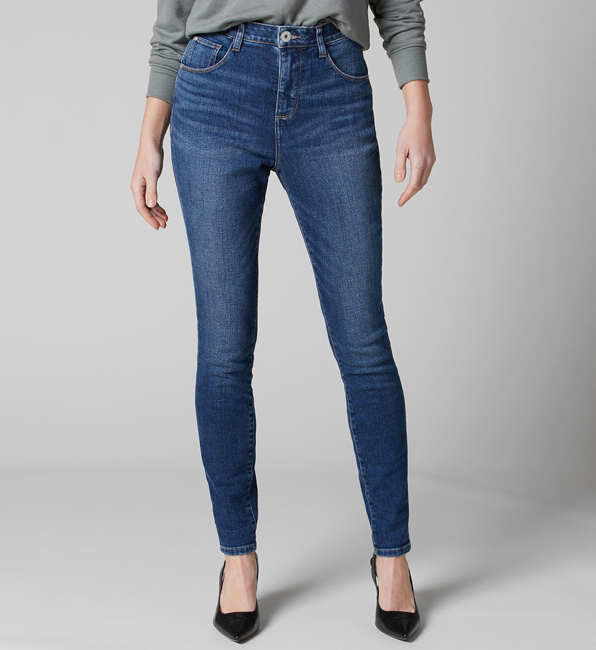 Cecilia High Rise Skinny Jeans - Sustainable Fabric, , hi-res image number 2