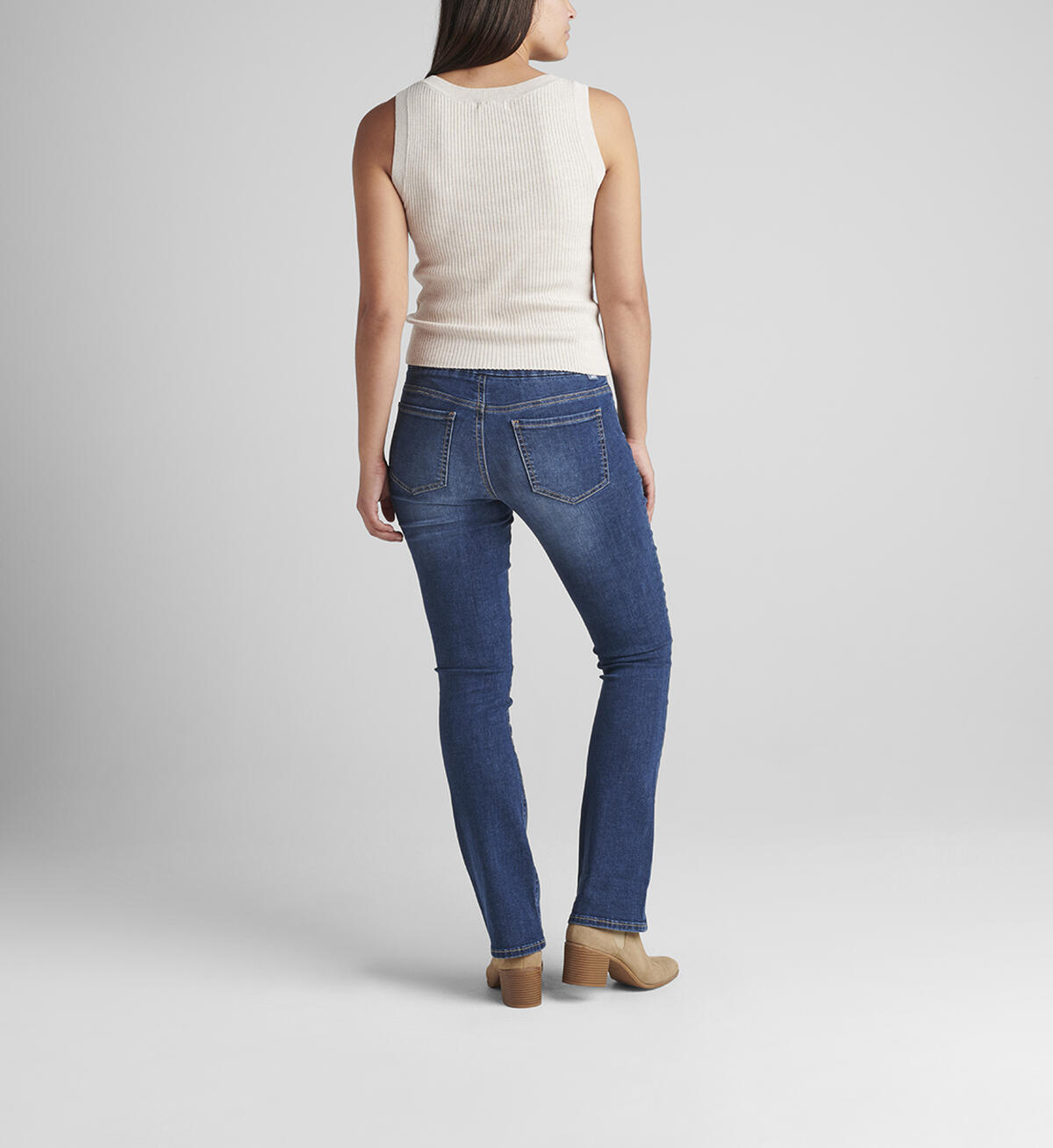 Paley Mid Rise Bootcut Pull-On Jeans, , hi-res image number 1