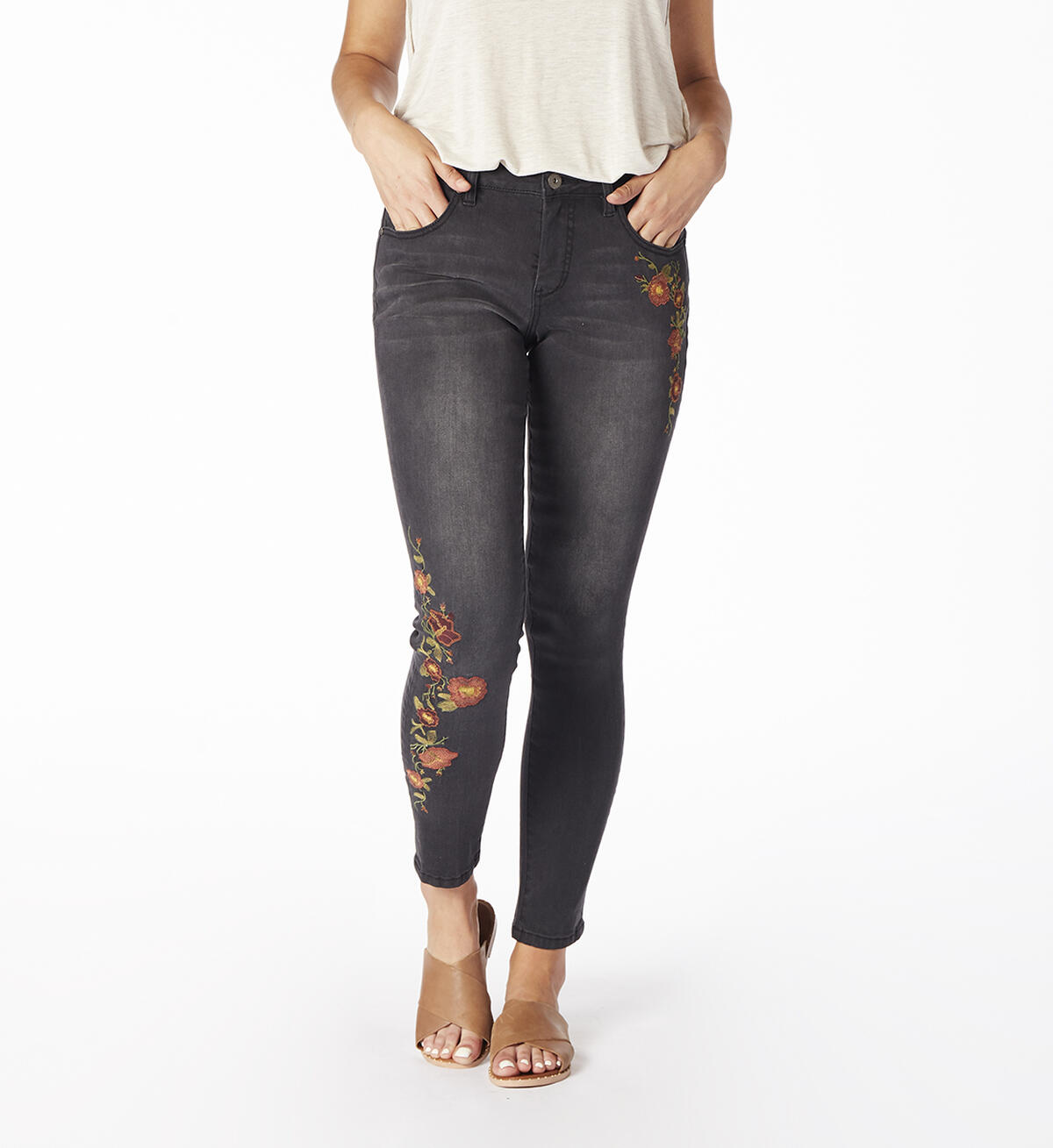 Sheridan Skinny With Embroidery, , hi-res image number 0