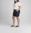 Maddie Mid Rise 8-inch Pull-On Short Plus Size, , hi-res image number 2