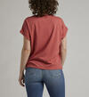 Drapey Luxe Tee, Rose, hi-res image number 1