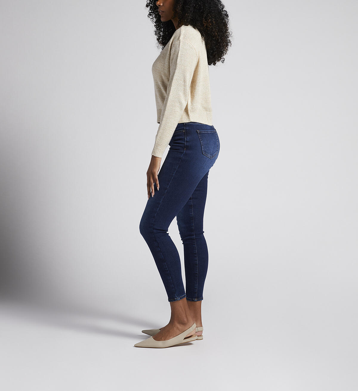 Forever Stretch Fit High Rise Skinny Jeans, , hi-res image number 2