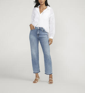 Rachel High Rise Relaxed Tapered Leg Jeans